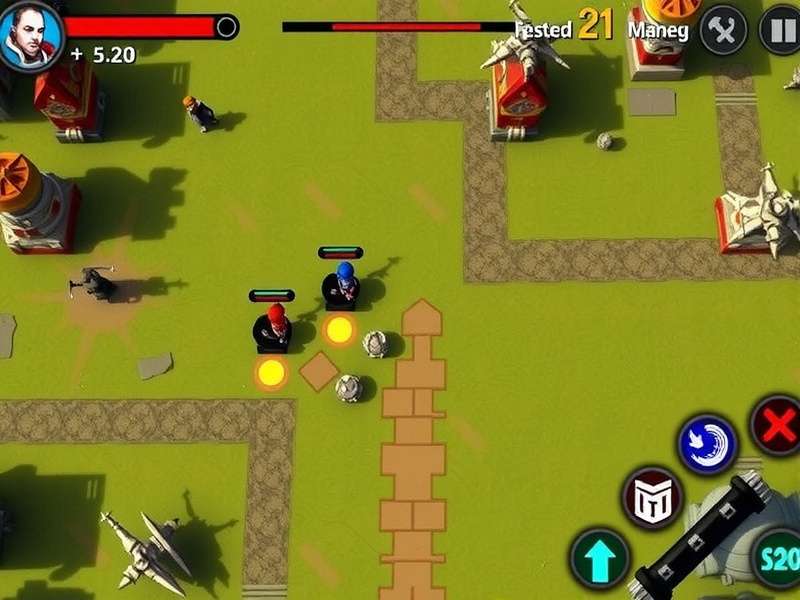 Intense Battle in Pale Warriors Pale Warriors Gameplay Screenshot